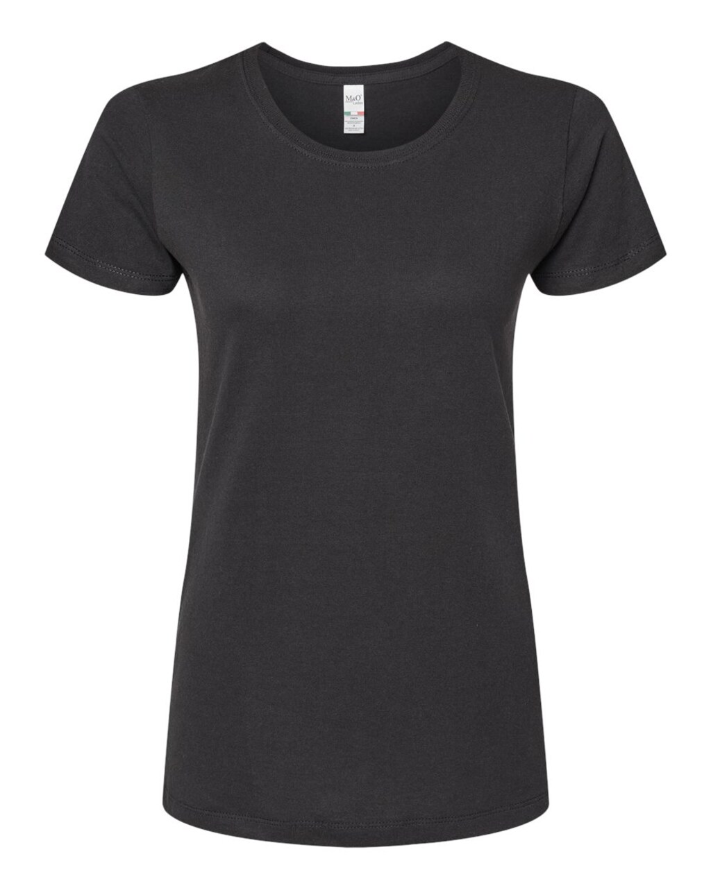 M&O Women’s Gold Soft Touch USA Cotton Classic Fit Lightweight Durable Everyday Jersey Crewneck T Shirt